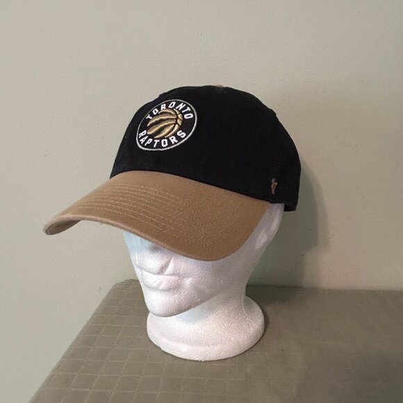 CLEAR OUT SALE Toronto Raptors Black and Tan Cap - Picture 1 of 11